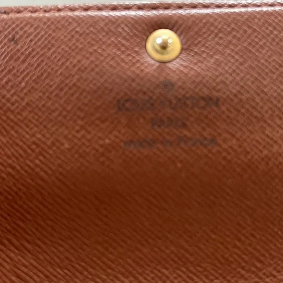 Louis Vuitton Monogram Sarah Wallet with Crossbody WOC Chain & Insert Included - Picture 10 of 16